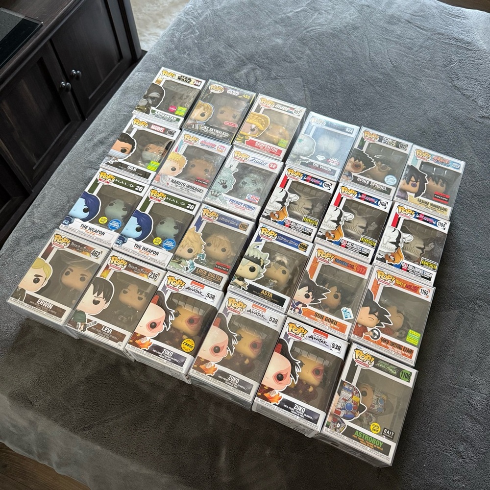 Funko Pop Vinyl Figures Assortment - Multicolor Collection